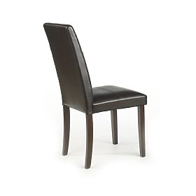 Sedia KERRY BIS wenge/marrone scuro (1p=2pz)