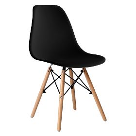 Sedia moderna Paris DSW nera