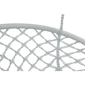 Sedia sospesa Nido di cicogna LAGOS grigia con cuscini