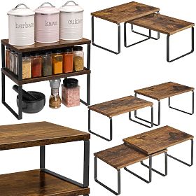 Set di 2 mensole in bambù GINGER RUSTIC