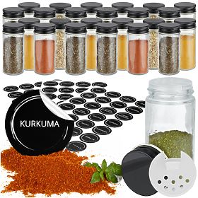 Set di 24 barattoli per spezie MARSALA