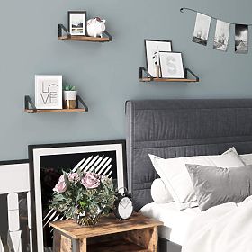 Set di 3 mensole loft SIRIN nero