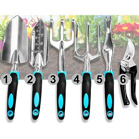 Set di 6 attrezzi da giardino ALBEN
