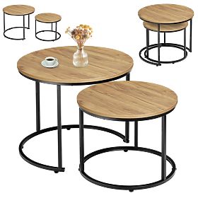 Set di due tavolini loft Galen Small Craft