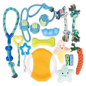 Set di giocattoli per cani FRANKIE 16 pezzi