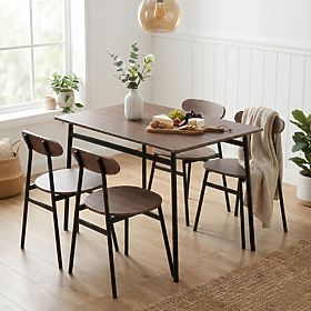 Set di mobili per sala da pranzo cucina tavolo + 4 sedie OSLO ModernHome, MODERNHOME