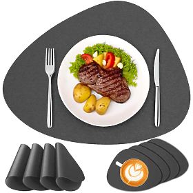 Set di tovagliette da tavola TRIVAL GREY