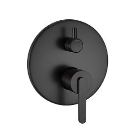 Set doccia ad incasso Rea Ontario Nero + BOX, Rea