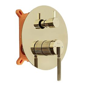 Set doccia da incasso Rea Argon Oro + BOX