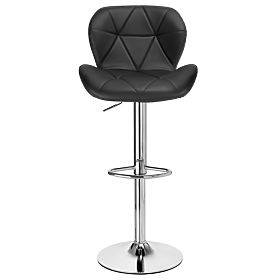Sgabello da bar Gordon nero