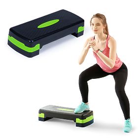 Step fitness per esercizi aerobici 2 livelli piattaforma, MODERNHOME