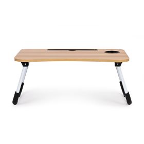 Supporto per laptop tavolino da letto 60x40cm - Legno, MODERNHOME