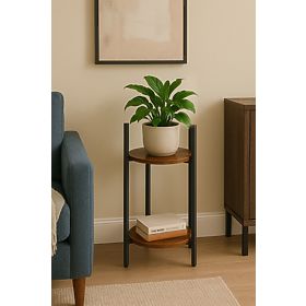 Supporto per piante in stile loft, decorazione a 2 livelli ModernHome