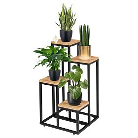 Supporto per piante nero Mogren Craft