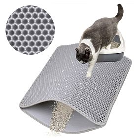 Tappetino per gatti Catsy 40x50 cm grigio