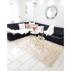 Tappeto LOVE SHAGGY modello 93600 crema, F.H.Kabis