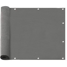 Tappeto protettivo per balcone grigio 1x5 m