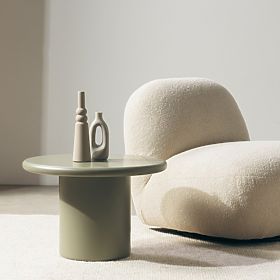 Tavolino da caffè Arce 60 cm, oliva, opaco, lectus