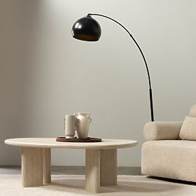 Tavolino da caffè Cameron 130 cm, travertino