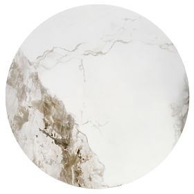 Tavolino da caffè CECILIA marmo bianco / grigio / oro (2p=1ks), Halmar