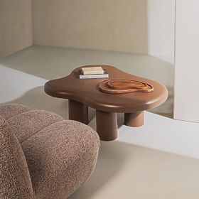 Tavolino da caffè Vercelli 100 cm, choco, lectus