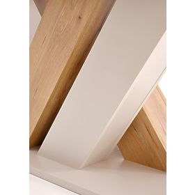 Tavolo allungabile BRANDON 160-200/90 cm cashmere/rovere cremona (2p=1ks)