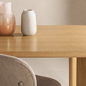 Tavolo allungabile Marbella 160-200 cm, rettangolare, naturale, lectus