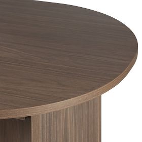 Tavolo allungabile Mou 140-200 cm, Noce Lincoln, piano ovale