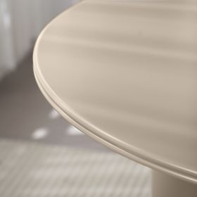 Tavolo da pranzo Kairo 120 cm, rotondo, beige scuro