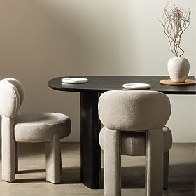 Tavolo da pranzo Oriento 200 cm, ovale, impiallacciatura di frassino, lectus