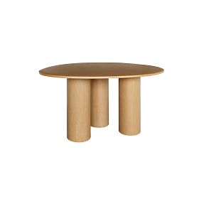 Tavolo da pranzo Vesper 140 cm, rovere naturale