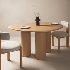 Tavolo da pranzo Vesper 140 cm, rovere naturale