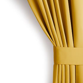 Tenda RESTILO BLACKOUT colore senape stile classico occhielli argento materiale