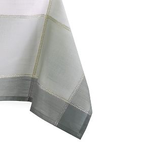 Tovaglia LAVAL colore bianco motivo liscio classico 30x160 ameliahome