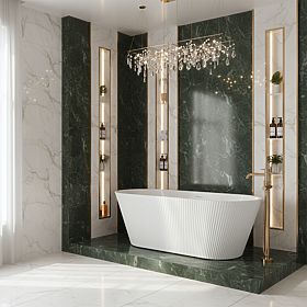 Vasca da bagno autoportante in acrilico OFELIA 170