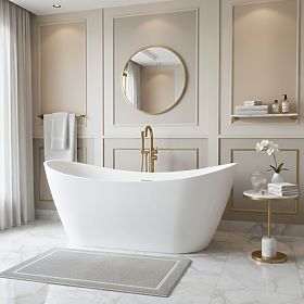 Vasca da bagno autoportante Rea Ferrano 160, Rea