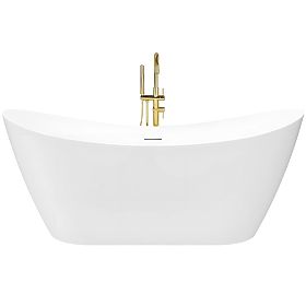 Vasca da bagno indipendente Rea Ferrano Slim 170