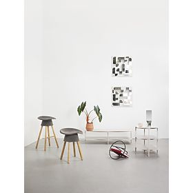 Vaso da fiori PLEATED umbra