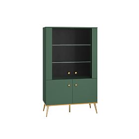 Vetrina Forest più grande - verde, ML meble