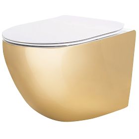 WC sospeso Rea Carlo Mini Tornado NF Oro Bianco