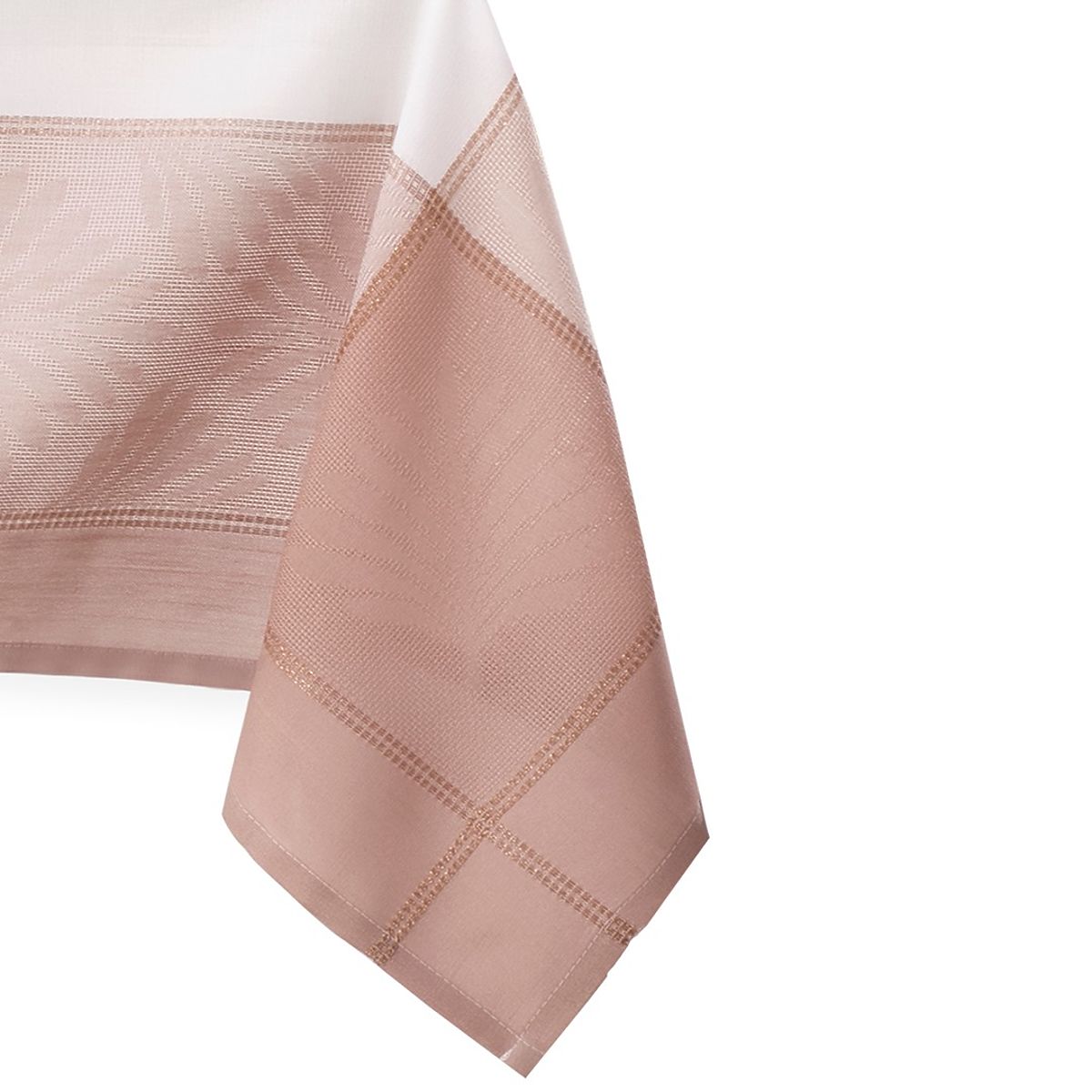 Tovaglia LILLE colore rosa motivo classico liscio 130x160 ameliahome