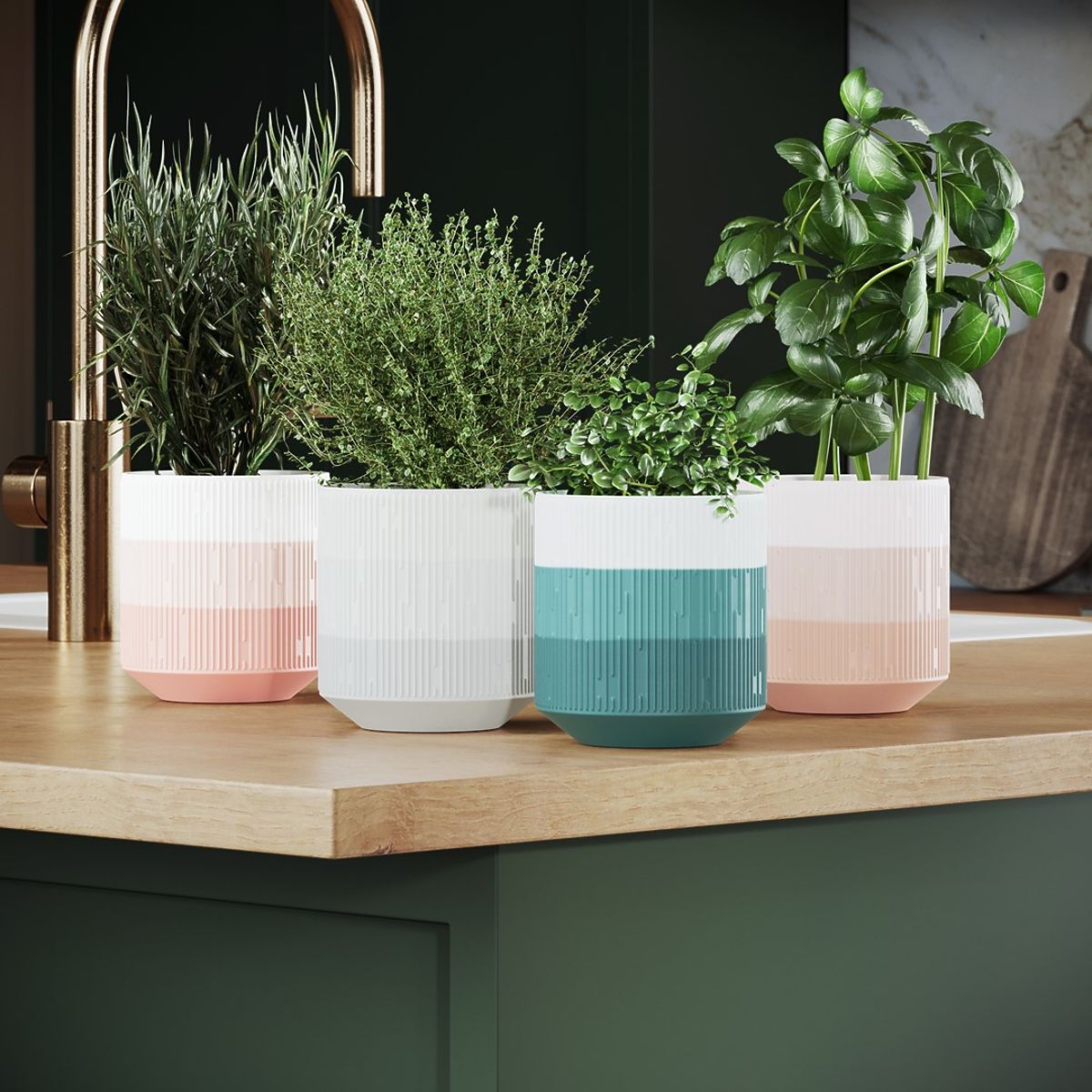 Vaso FINO colore rosa cipria stile moderno per interni ameliahome