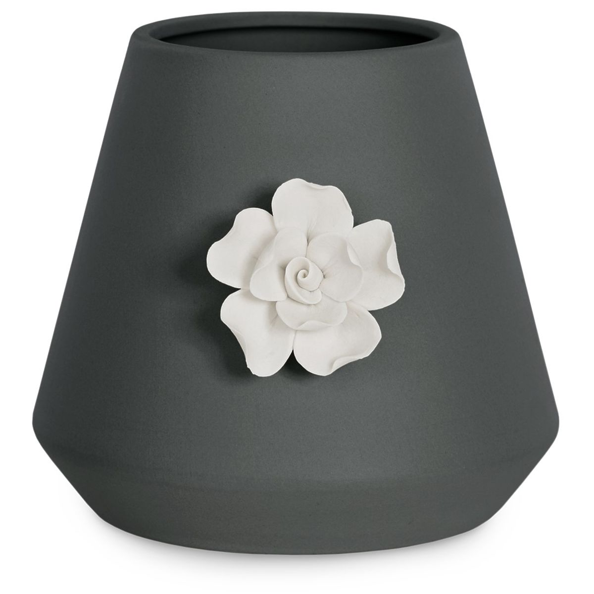 Vaso LUSITANO colore nero stile classico per interni ameliahome
